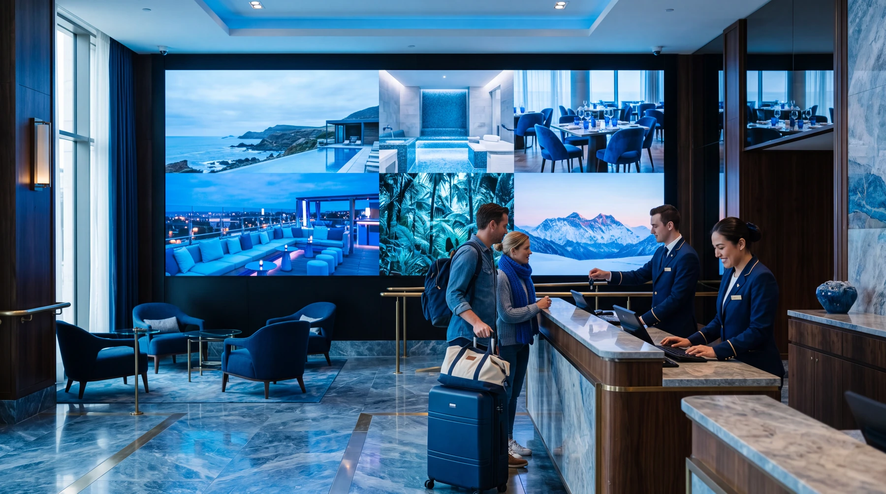 Anahtar teslim dijital otel projesi