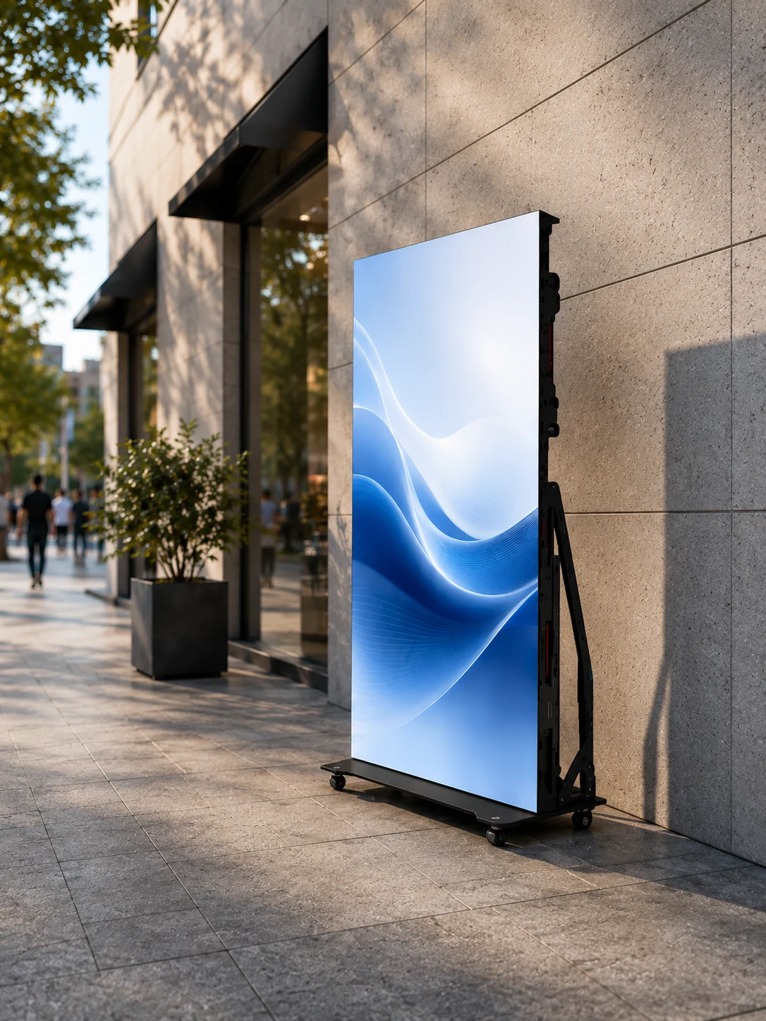 Dış mekânda kullanılan outdoor LED poster
