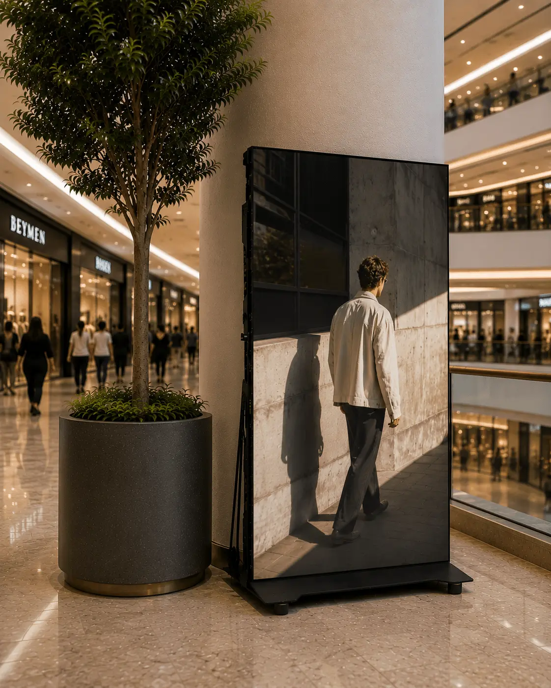 LED Poster kullanım örneği