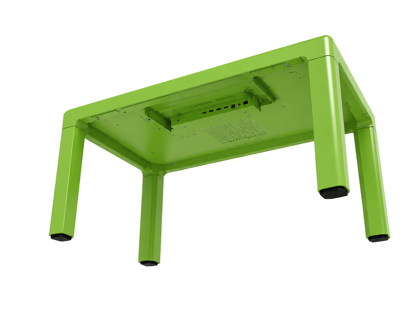 Kids TouchTable bağlantı portları ve alt gövde