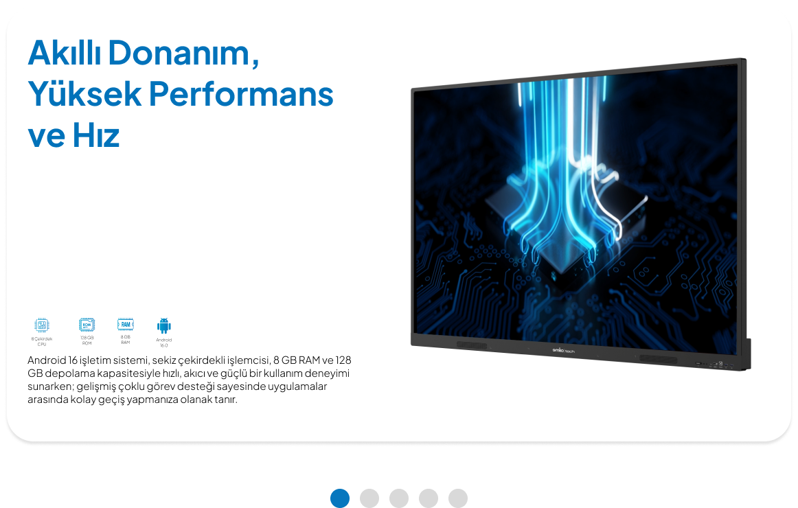 Nova 6 donanım görünümü