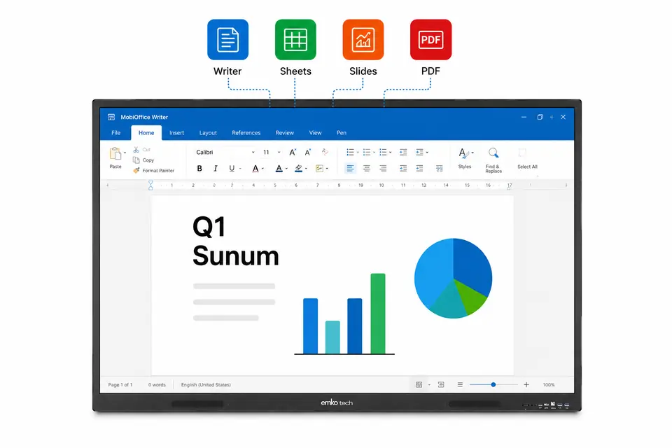 MobiOffice ofis uygulamaları