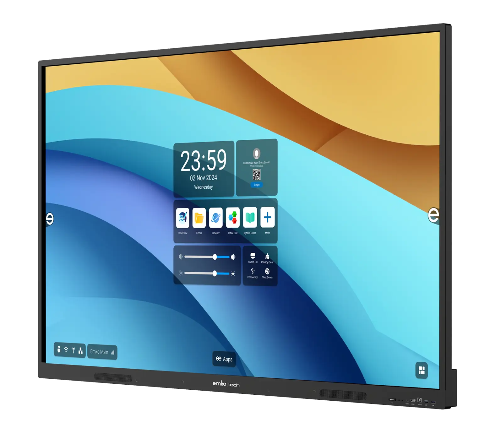 EmkoBoard Nova 6 önden görünüm